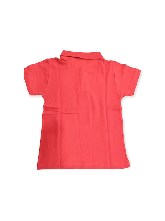 Joyce Kids Polo Short Sleeve Red