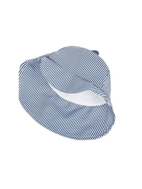 Mayoral Kids' Hat Fabric Sunscreen Light Blue