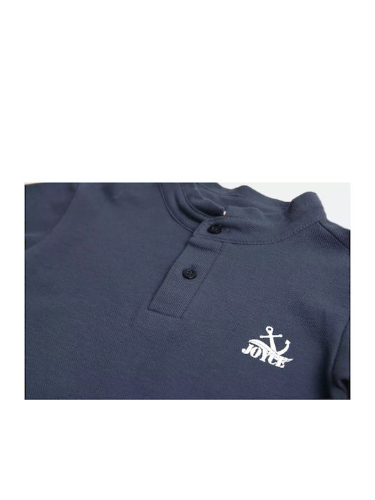 Joyce Kids Polo Short Sleeve Navy Blue