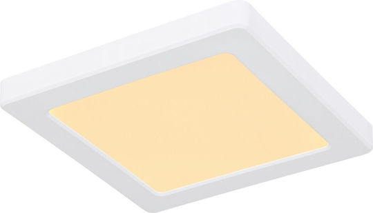 Globo Lighting Квадрат На открито LED Панел 12W с Студено бяло Светлина 6500К