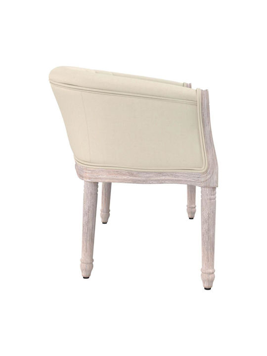 Armchair Beige 98x56x69cm
