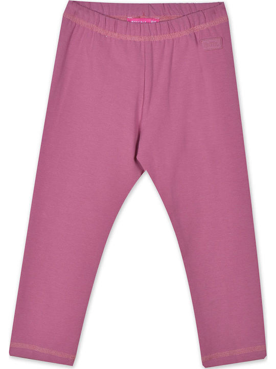 Kids' Set with Leggings Summer 2pcs White