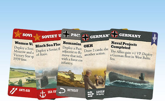 Brettspiel Quartermaster General: East Front für 2 Spieler 14+ Jahre (EN) Ares Games