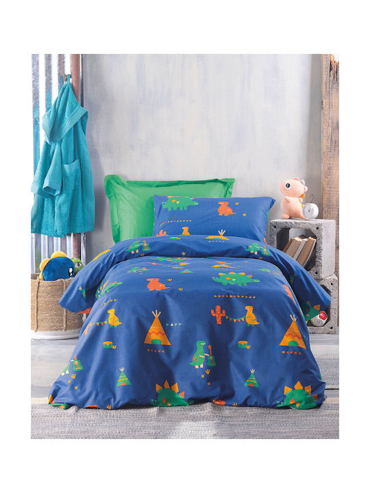 Rythmos Kids Duvet Set Single with Pillowcase Tobias Blue 160x240cm