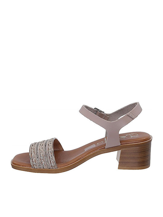 Din piele Sandale Taupe