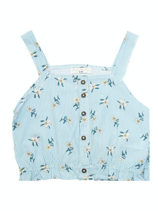 Funky Kids Set with Shorts Summer 2pcs Light Blue