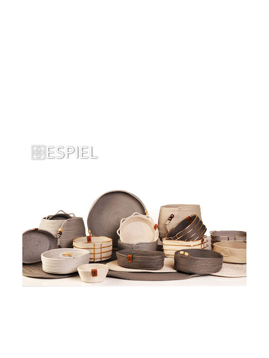 Coș decorativ Wicker 21x21buc Espiel