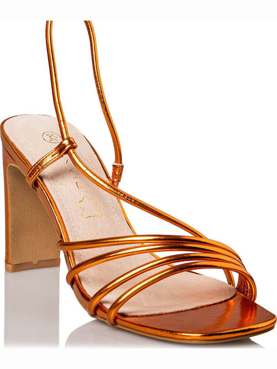 Sandalen Orange