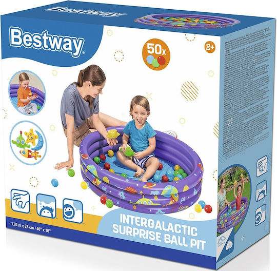 Bestway Ball Pit 102x25cm. for 2+ Years Years Purple