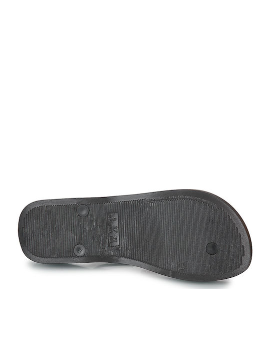 Mesh VIII Frauen Flip Flops mit Plattform in Schwarz Farbe