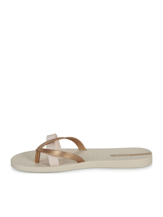 Kirei Frauen Flip Flops in Beige Farbe