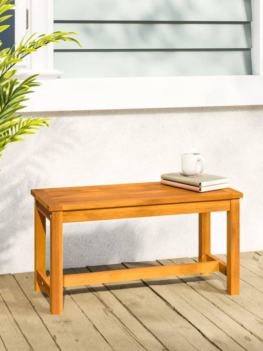 Παγκάκι Εξωτερικού Χώρου Ξύλινο 80x35x45cm