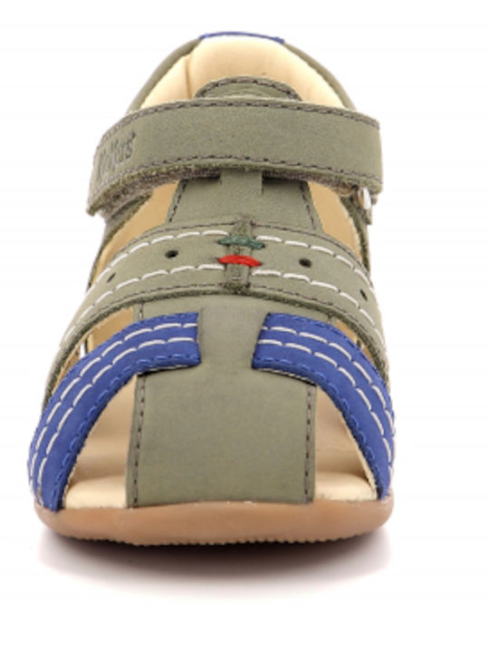 Sandale Tip Pantof Kaki