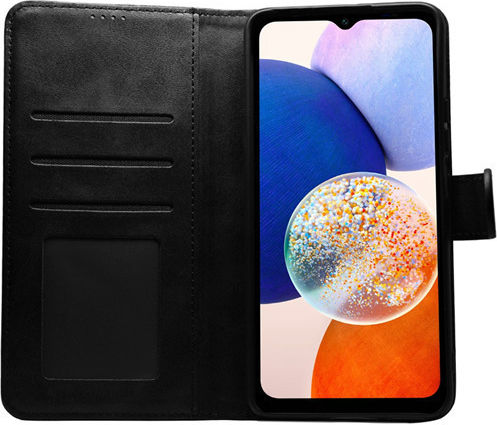 Vivid Wallet Synthetic Leather Black (Galaxy A14)