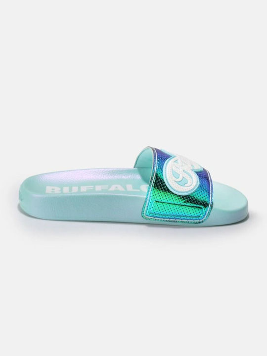 Buffalo Women's Slides Blue