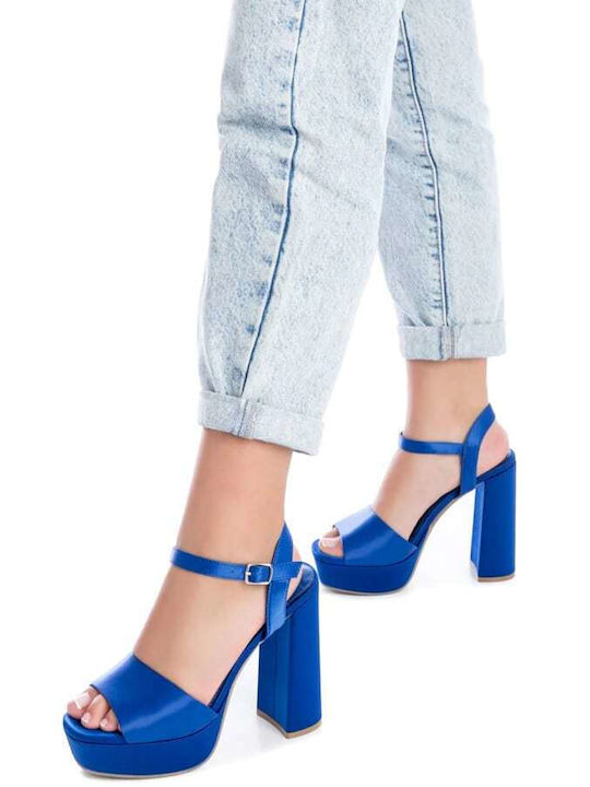 Sandalen Blau