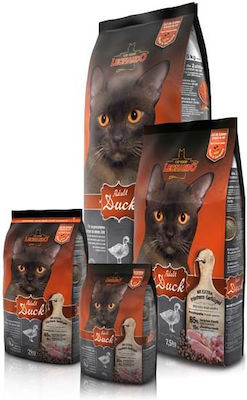 Leonardo Adult Duck Dry Food for Adult Cats with Chicken / Duck / Rice 7.5kg