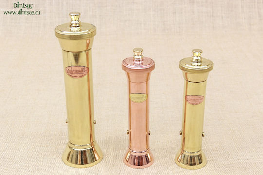 Manual Metallic Pepper Mill Gold