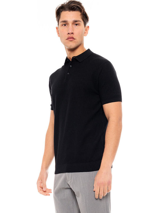 Polo T-shirt Μαύρο