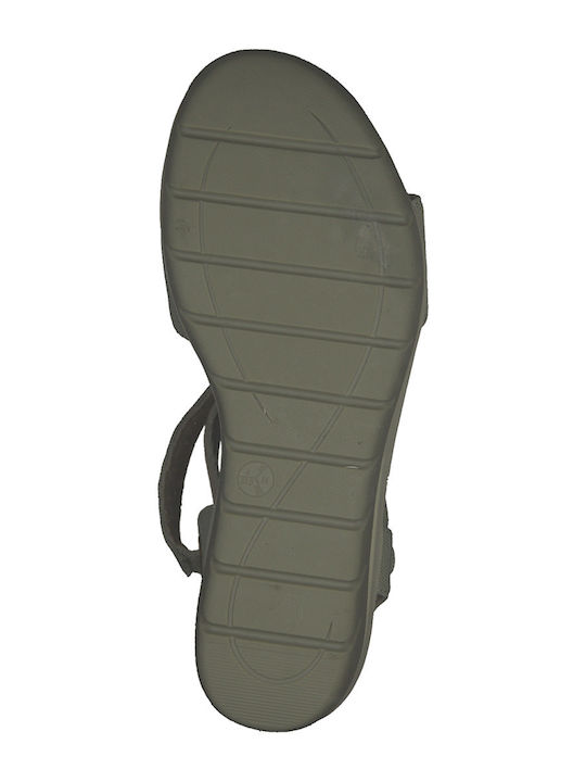 Anatomic Women's Fabric Platform Shoes Olive 8-28761-20 701