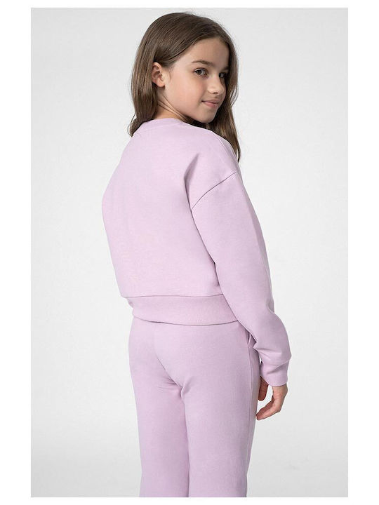Hanorac Copii Cropped Lila