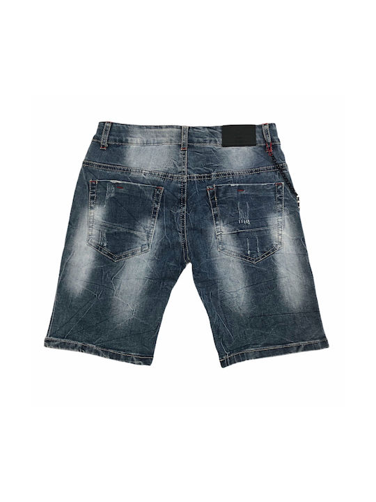 Hashtag Kinder Shorts/Bermudas Denim Βερμούδα Denim Blau