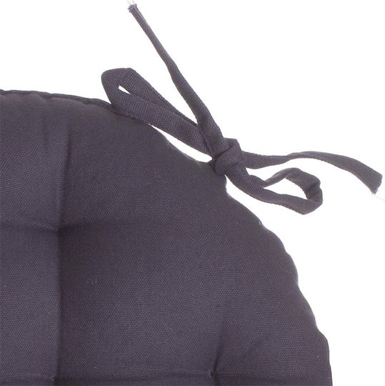 Atmosphera Garden Chair Cushions Dark Gray 38x38cm