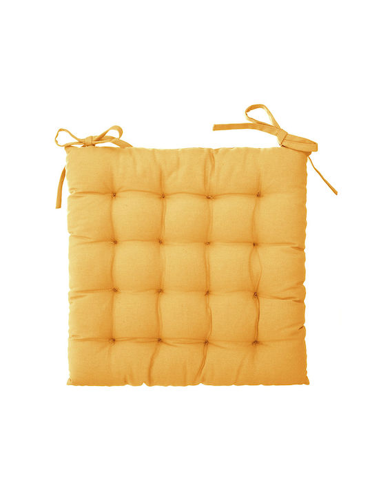 Spitishop Garden Chair Cushion Otto Yellow 38x38cm.