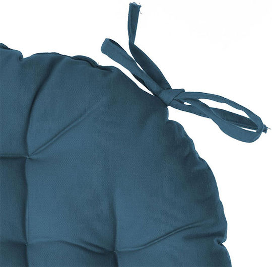 Atmosphera Garden Chair Cushion Blue 38x38cm