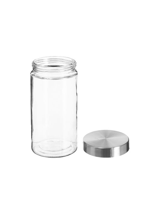 5Five Nixo Set 1pcs Jars General Use with Lid Glass 1700ml