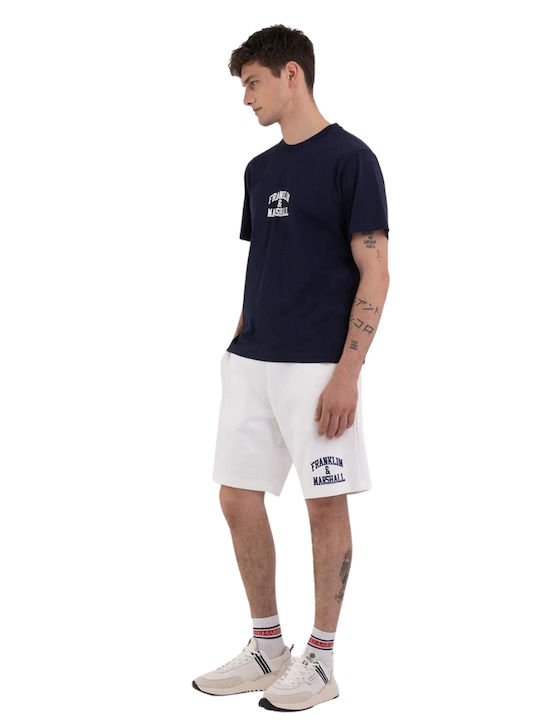 Franklin & Marshall Men's Short Sleeve T-shirt Navy Blue