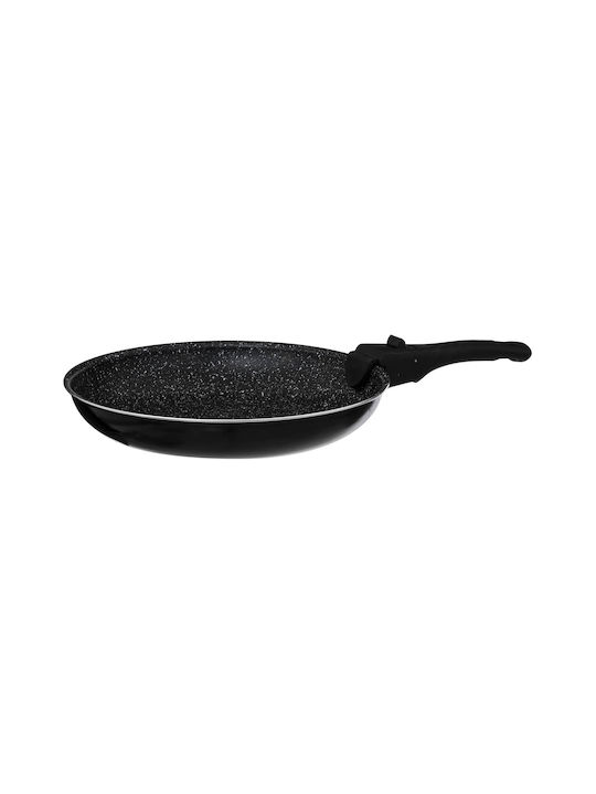 5Five Cookware Set of Aluminum with Non-stick Coating Black 3pcs