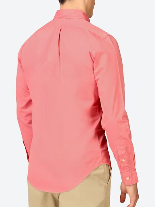 Ralph Lauren Men's Shirt Long Sleeve Pink