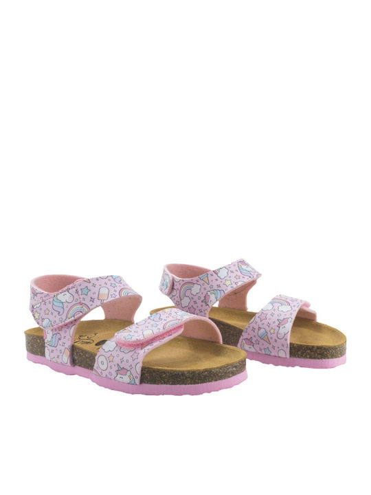 Παιδικά Πέδιλα Sara Ανατομικά Estampado Rosa