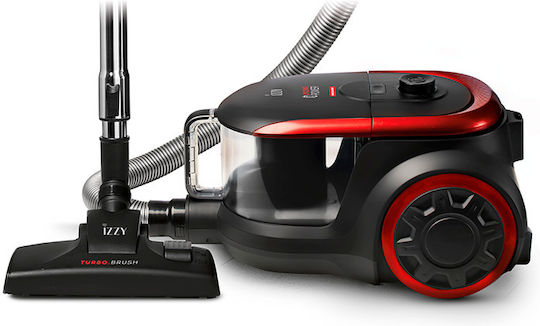 Izzy 224130 Прахосмукачка 700W С контейнер 3лт Червен