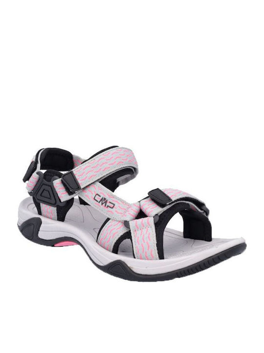 Hamal Ice Women's Flat Sandals Sporty in Gray Color