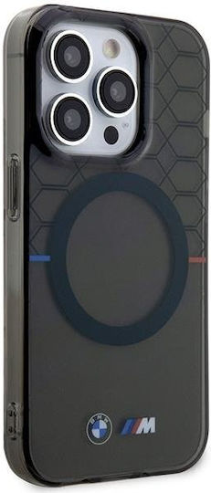 BMW Pattern Magsafe Back Cover Σιλικόνης Γκρι (iPhone 14 Pro Max)