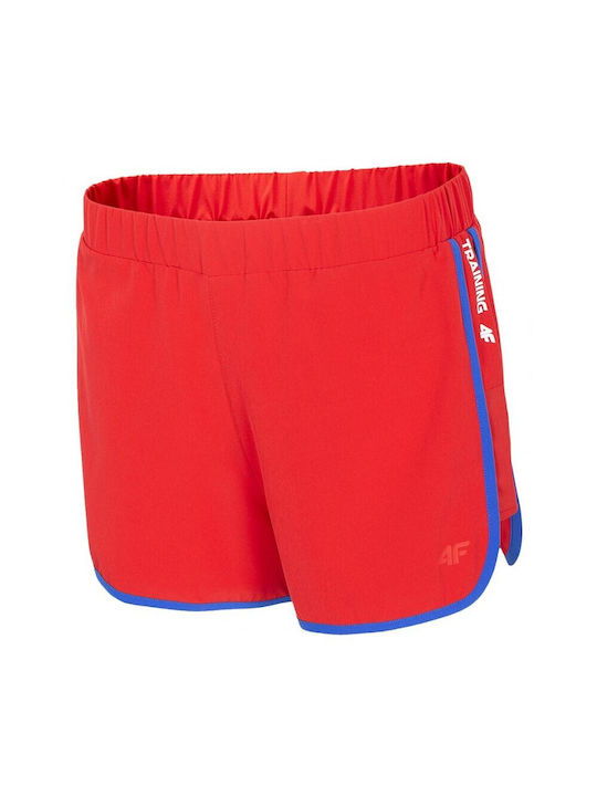 4F W H4L20 SKDF001 62S Women's Sporty Shorts Red