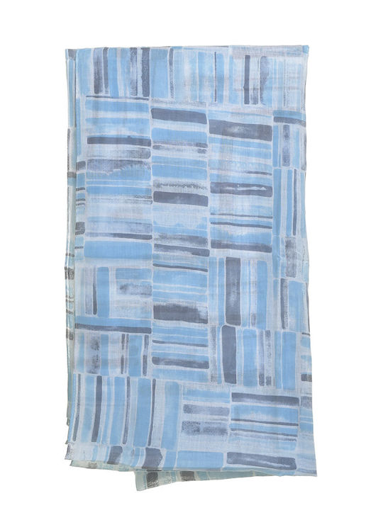 Ble Resort Collection Women's Scarf Light Blue