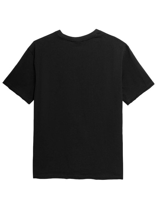 Outhorn T-shirt Bărbătesc cu Mânecă Scurtă Negru