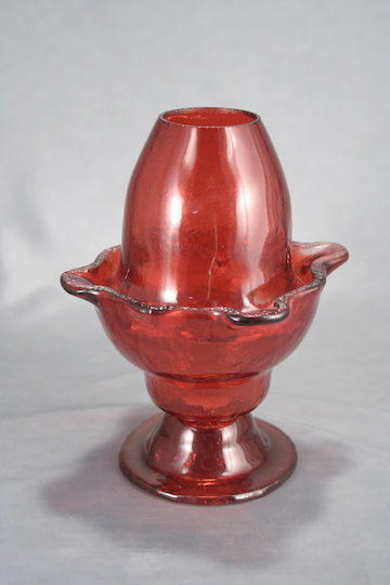 Tabletop Oil Lamp Glass 11x17cm F240-26
