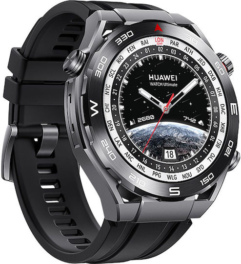 Huawei Watch Ultimate Ceramic 49mm Waterproof with Heart Rate Monitor (Black)