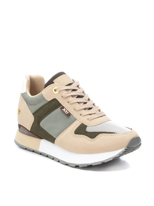 Xti Damen Sneakers Grün