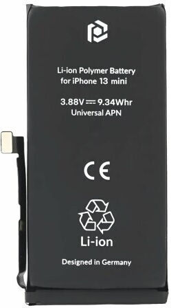 Prio Συμβατή Μπαταρία Αντικατάστασης 2406mAh για iPhone 13 Mini