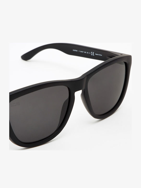 Hawkers Dark One Unisex Γυαλιά Ηλίου με Μαύρο Κοκκάλινο Σκελετό και Μαύρο Φακό O18TR01
