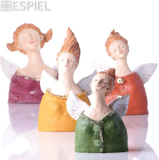 Espiel Διακοσμητική Νεράιδα Πολυρητίνης 15x8.5x19cm