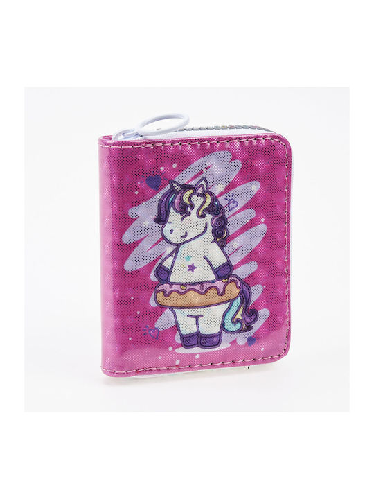 Children's wallet Unicorn Seven Icon 102 Fuchsia