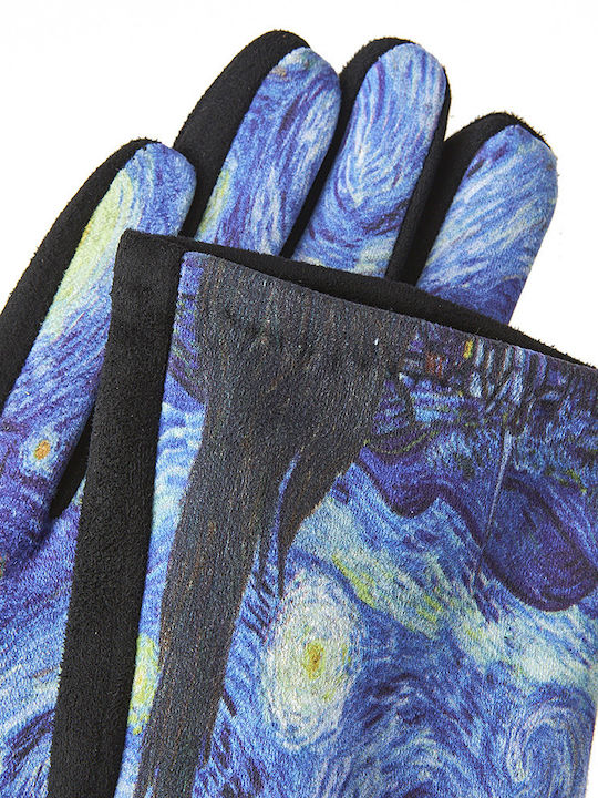 Sequoia Women's Gloves one size Starry Night seq-06-12 blue