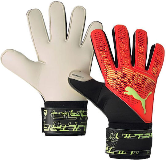 Puma Ultra Grip 2 Kids Goalkeeper Gloves Red