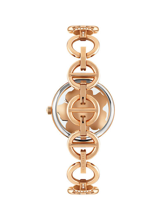 Ted Baker Uhr mit Rose Gold Metallarmband